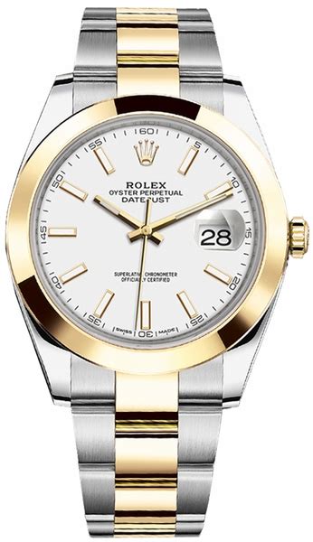replica rolex datejust 41 oro bianco